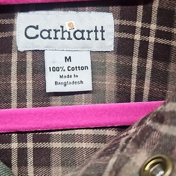 Vintage Carhartt Shirt Jacke Men's Size Medium - Picture 4 of 11